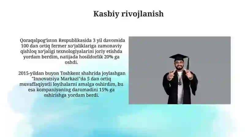 Karyera yutuqlari 3