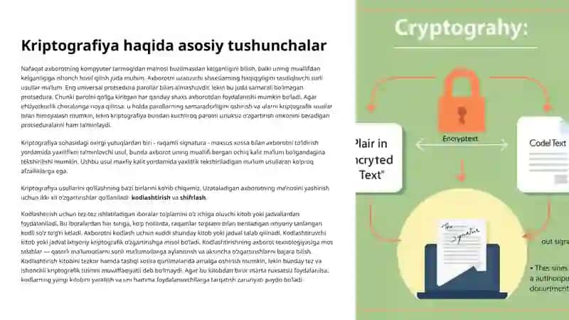 Axborotlarning himoyalashning kriptografik usullari 3