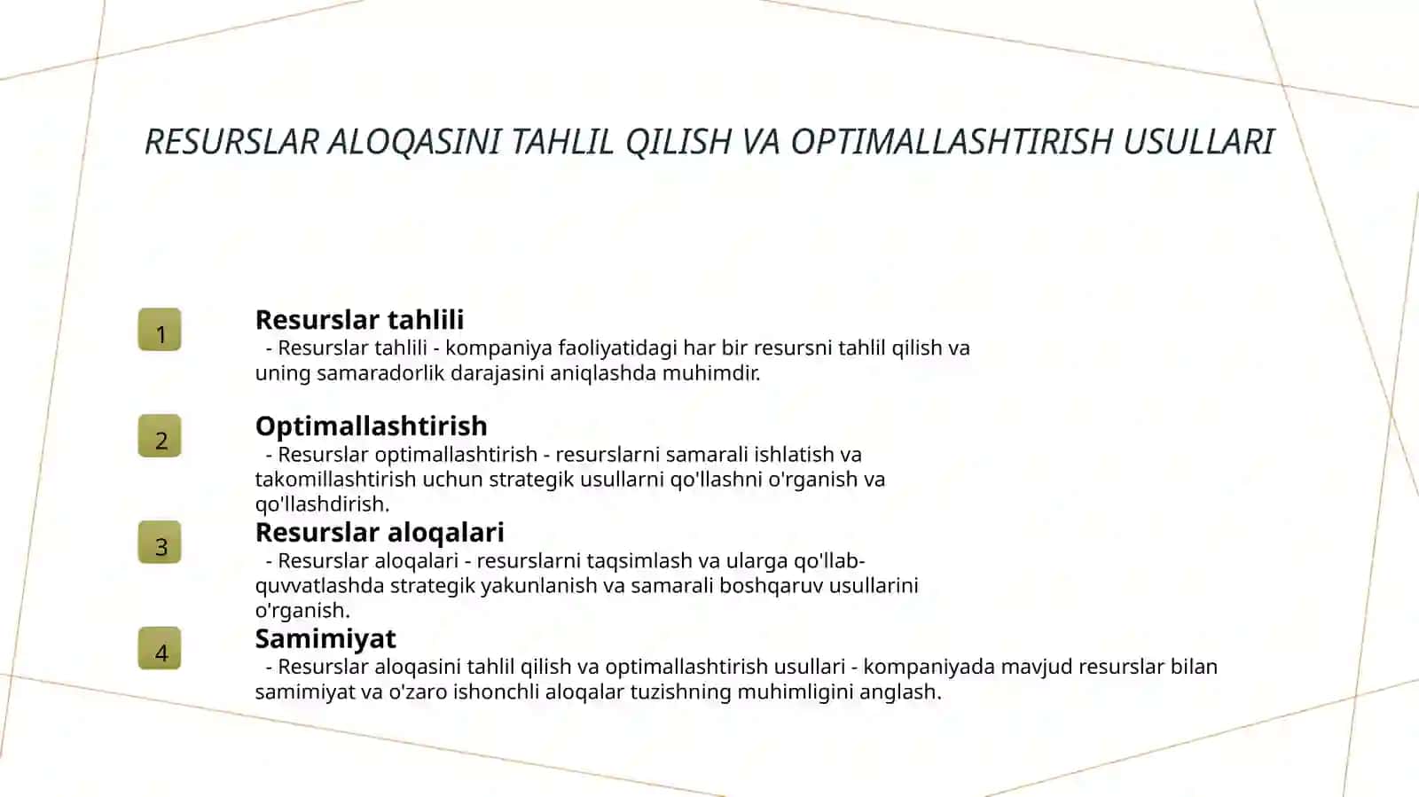 Resurslarni rejalashtirish va mehnat resurslari bozorini rivojlantirish tendensiyalari 3