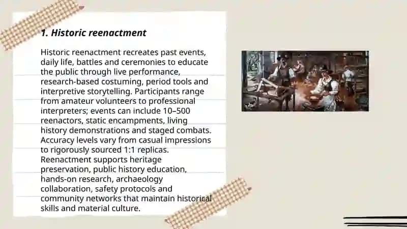 Living history 3