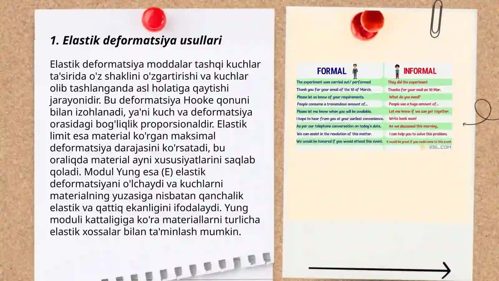 Elastik deformatsiya usullari 3