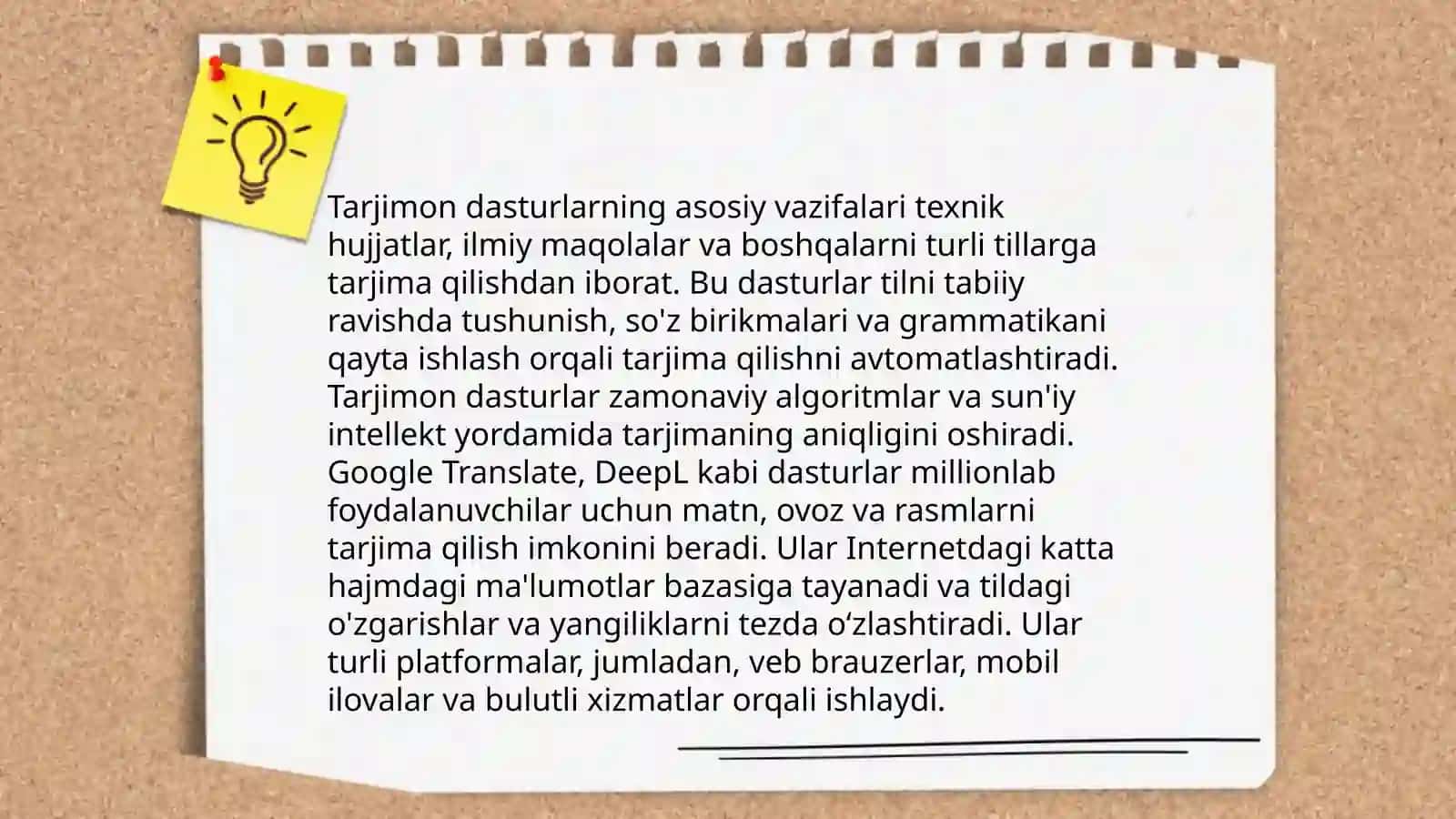 Tarjimon dasturlar va ulardan foydalanish asoslari, ularning farqlari 3