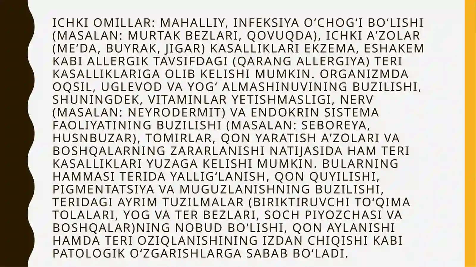 TERI VA TANOSIL KASLLIKLARI (ZaxMSO’ZAK, UROGENITAL FIMOZ) 3