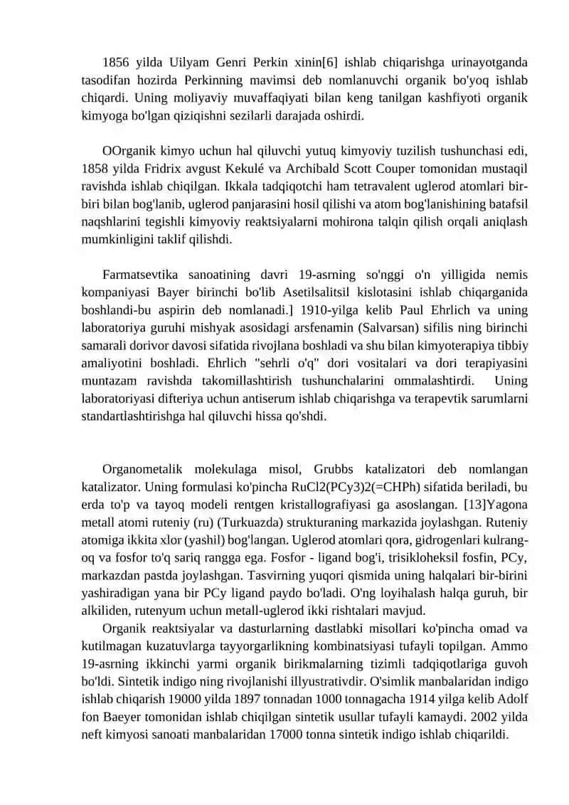 Asosiy organik sintez mahsulotlari va ularning sinflanishi 3
