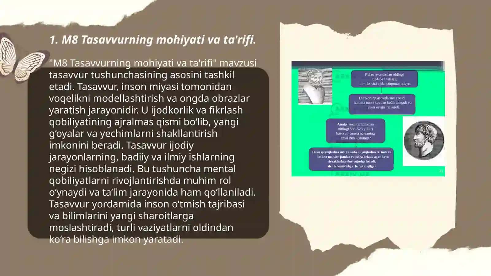 M8 Tasavvur va uning talaba faoliyatidagi roli 3
