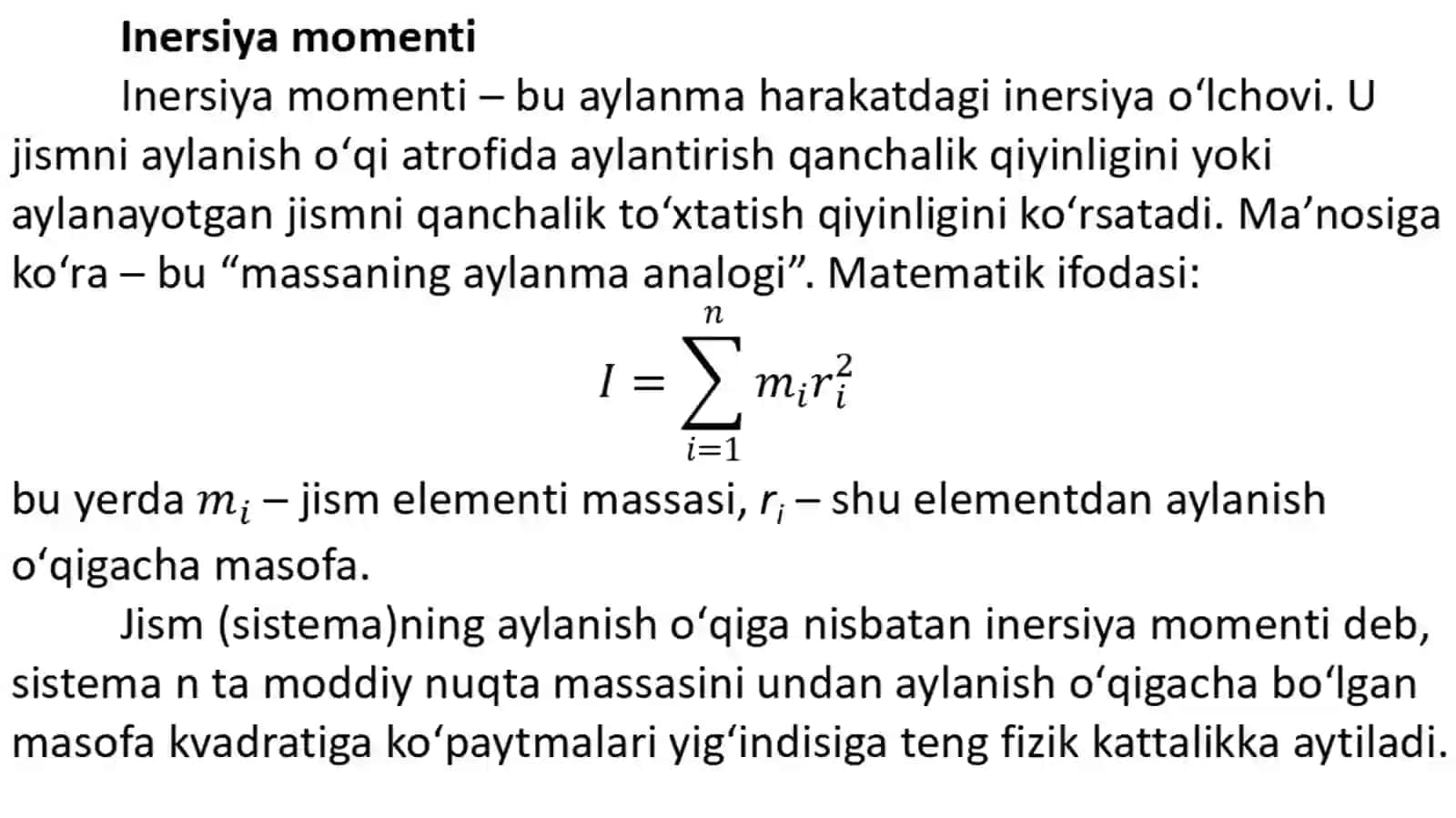 Inersiya 3