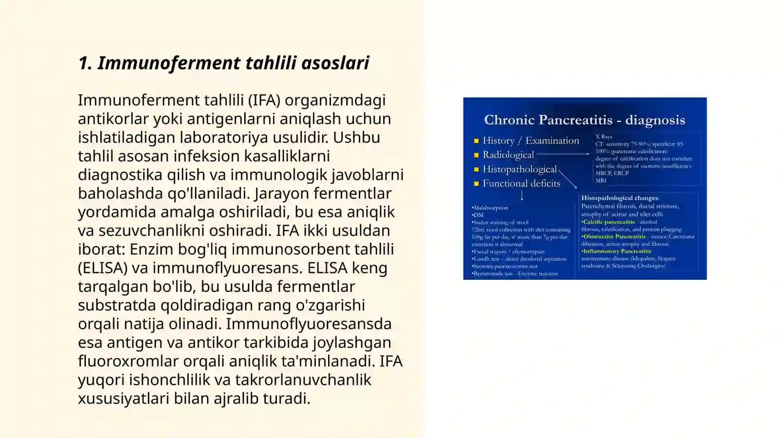 Immunoferment analizi usuli va uning viruslar diagnostikasida qo'llanilishini o'rganish 3