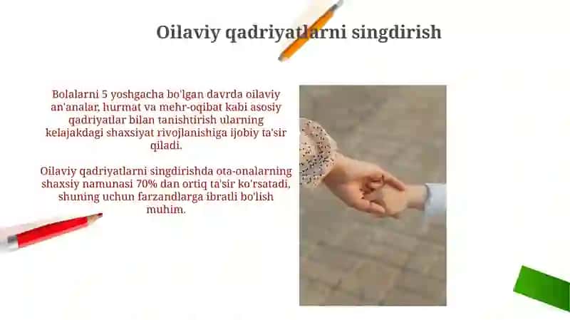 Oilada munosabatini yaxshilash bolalar tarbiyasida ota onaning roli 3