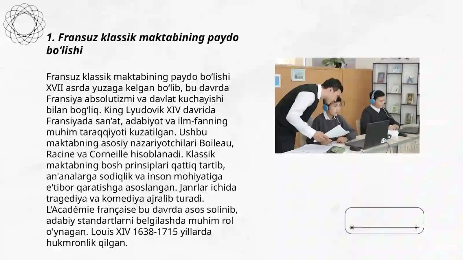Fransuz klassik maktabi. F.Buagelber va F.Kenelarning iqtisodiy nazariyalari 3