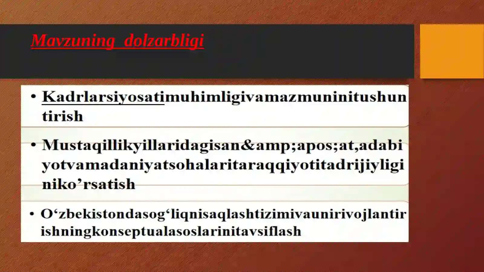 Mustaqillik yillarida O‘zbekistonda Sanoat sohasi va qishloq xo’jaligidagi o’zgarishlar 3