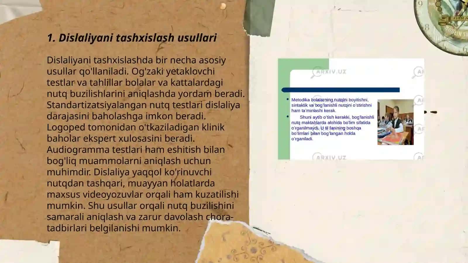 Dislaliyani bartaraf etishda logipedik ta'sir metodikasi 3