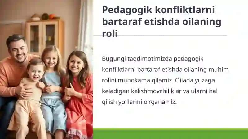 Pedagogik konfliktlami 3