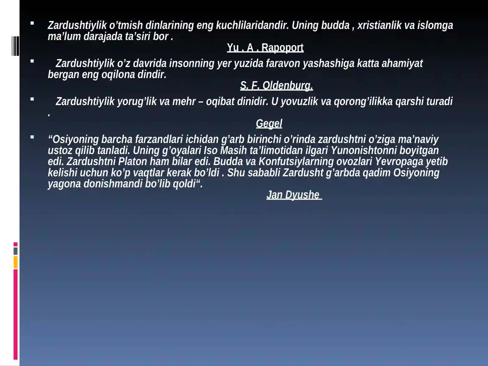 “AVESTO” – Zardushtiylikning muqaddas kitobi sifatida 3