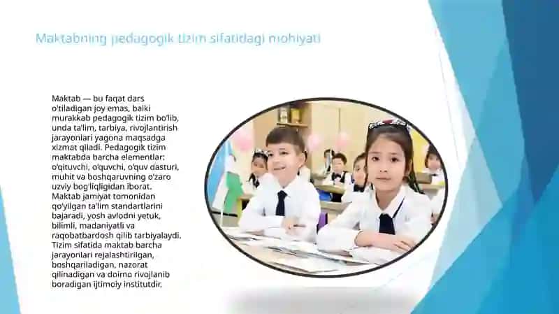 Maktab – pedagogik tizim sifatida 3