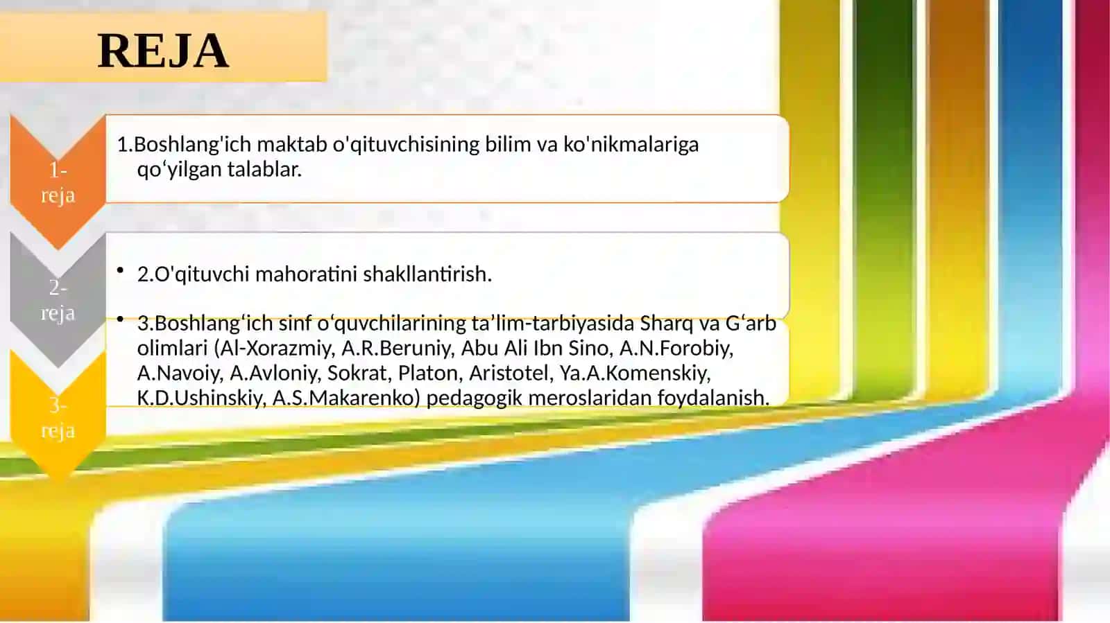 Boshlang’ich maktabda pedagogik jarayonning zamonaviy tendensiyalari va texnologiyalari 3