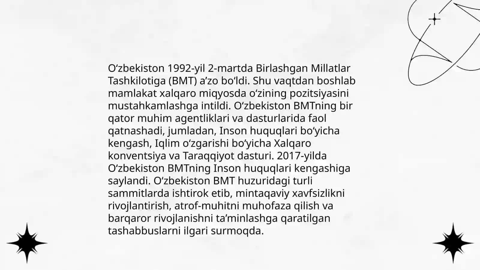 O'zbekiston va jahon hamjamiyati 3