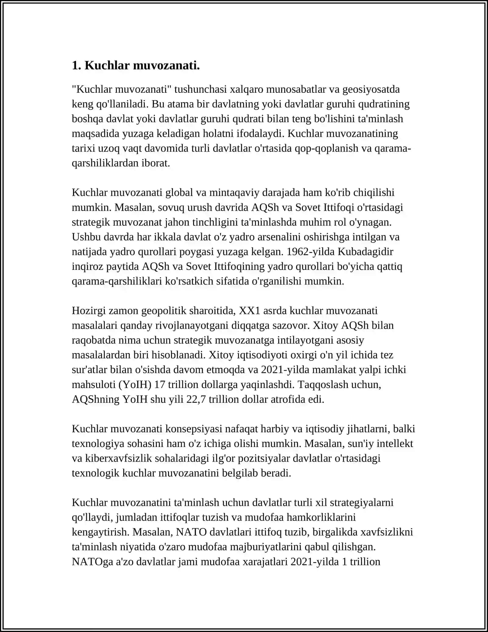 QOʻSHMA KONSTRUKSIYANING TAYANCH REAKSIYALARINI ANIQLASHGA OID MASALALAR 3