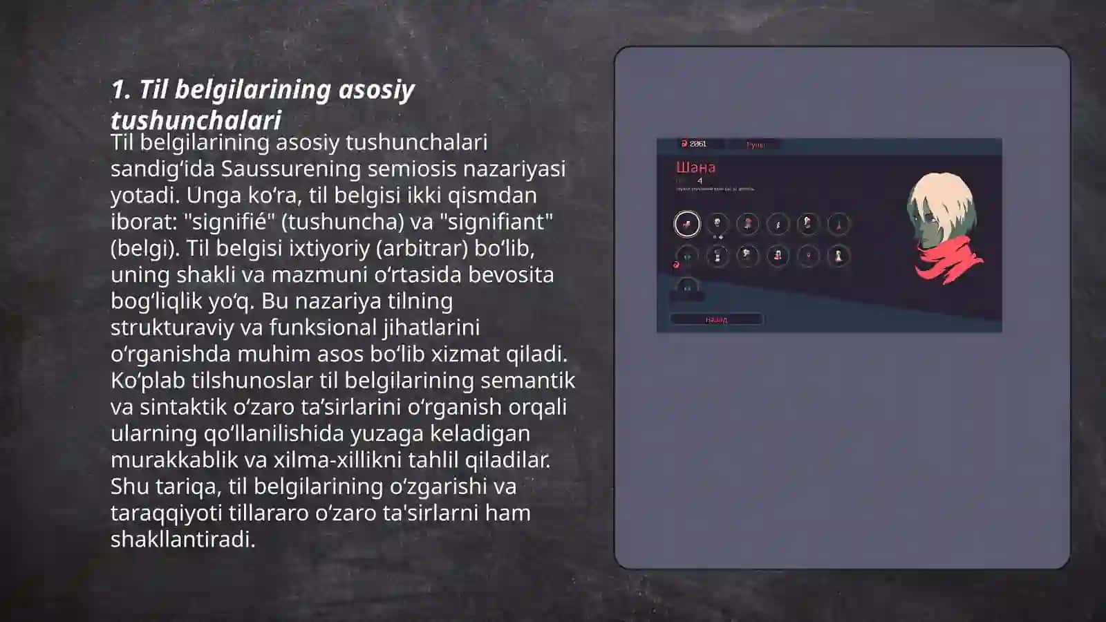 Til belgilar sistemasi sifatida 3