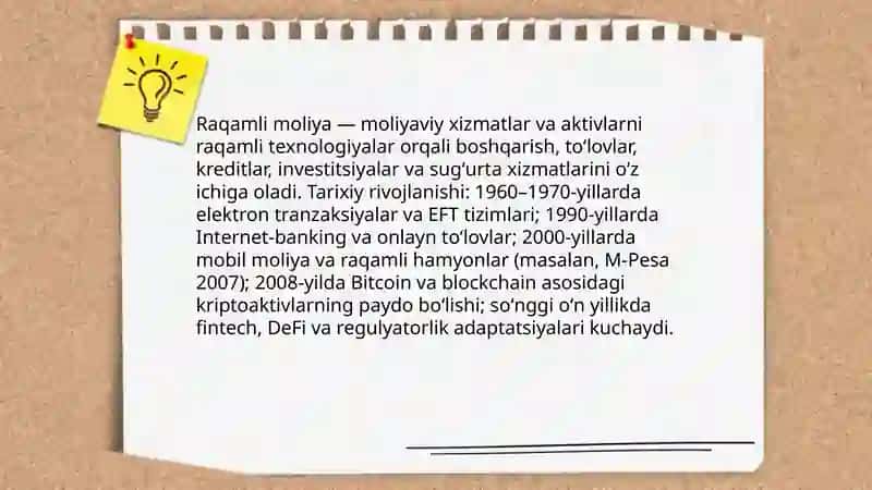 Raqamli moliyaga kirish va kriptografiya asoslari 3