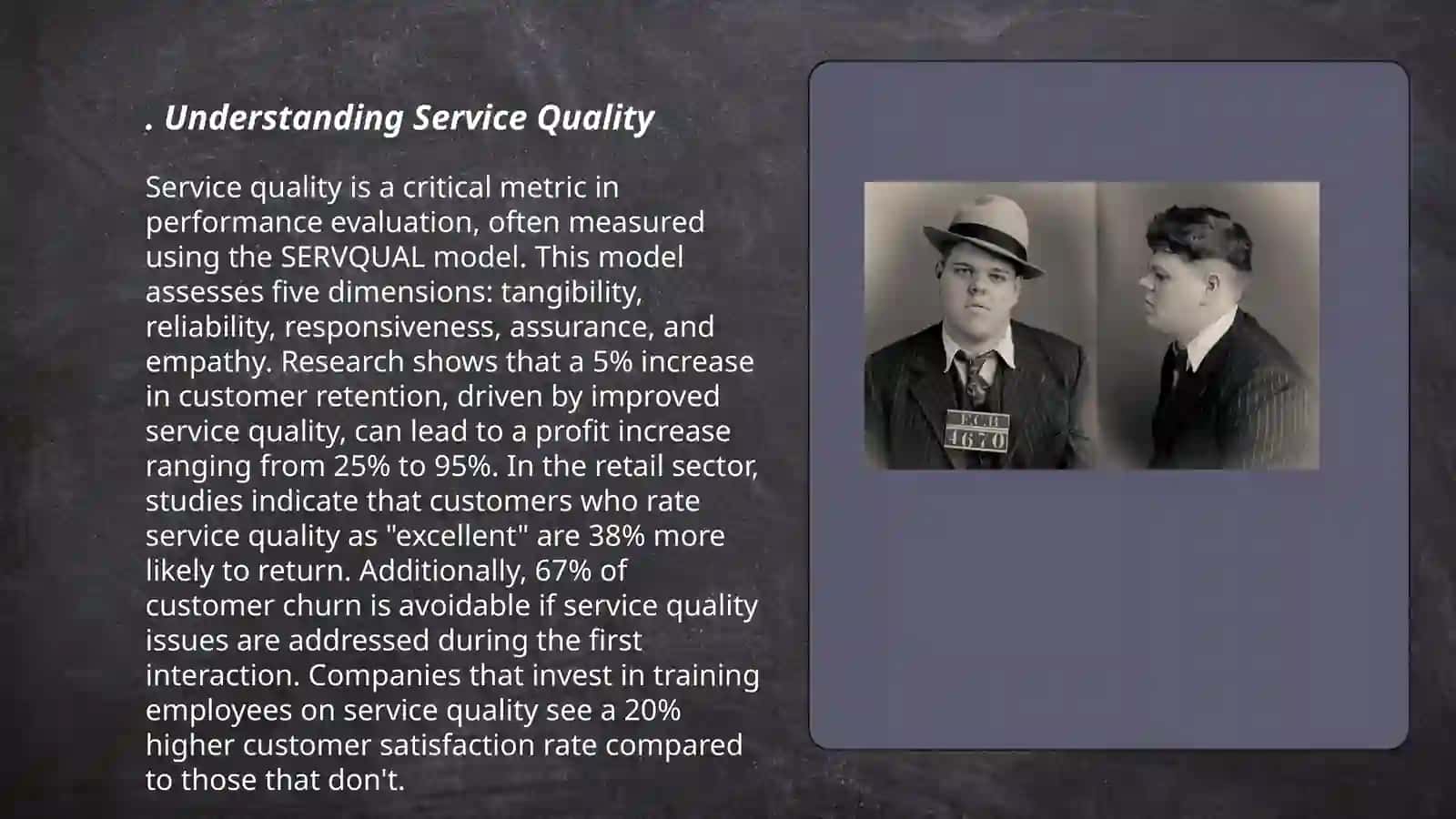 Two conceptual models of service quality 3