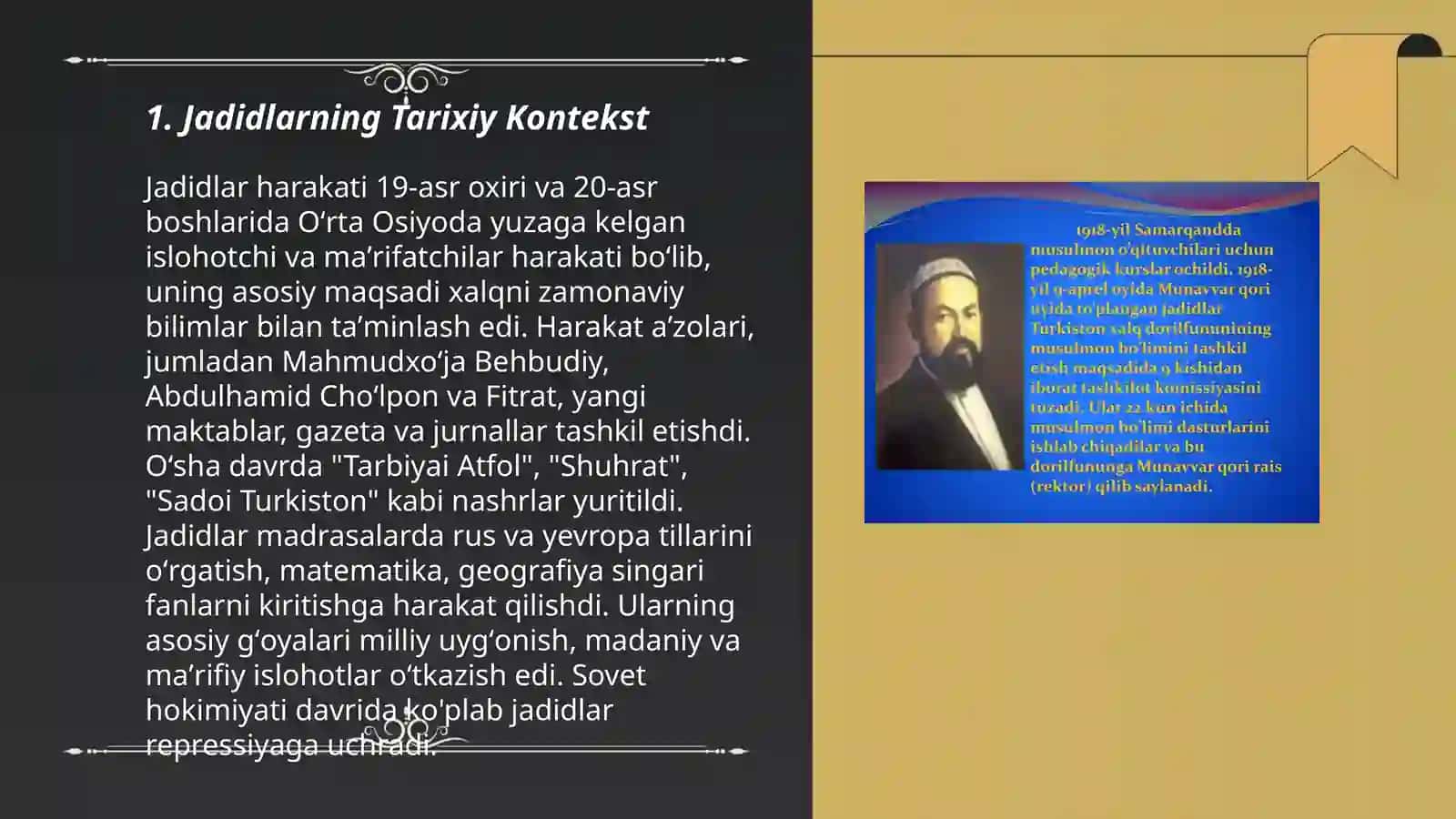 Jadidlarning Tarixiy Kontekst 3