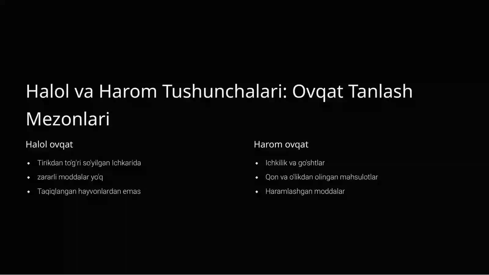 Islom Dining Tarixi va Mohiyati 3