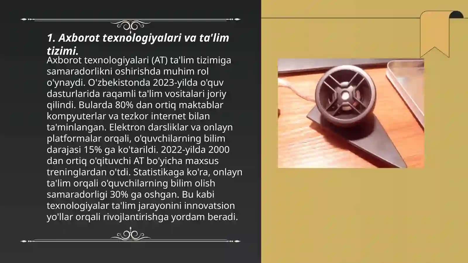 Axborot texnologiyalari va ta'lim tizimi 3