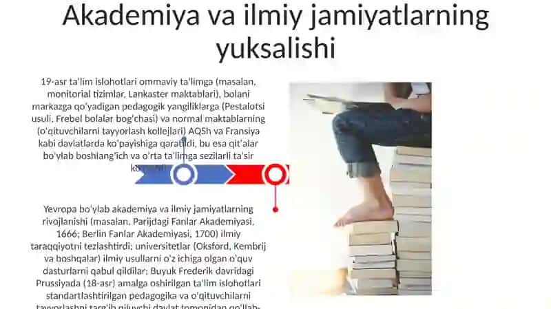 XVII asrdan XIX asrning yarmigacha tarbiya, maktab va pedagogik fikrlar rivoji 3