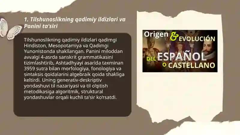 LA HISTORIA Y EL ORIGEN DE LA LINGÜÍSTICA EN LA ENSEÑANZA DE IDIOMAS 3