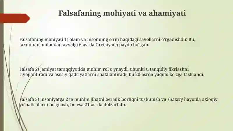 Falsafaning Mohiyati va Jamiyat Taraqqiyotidagi Roli 3