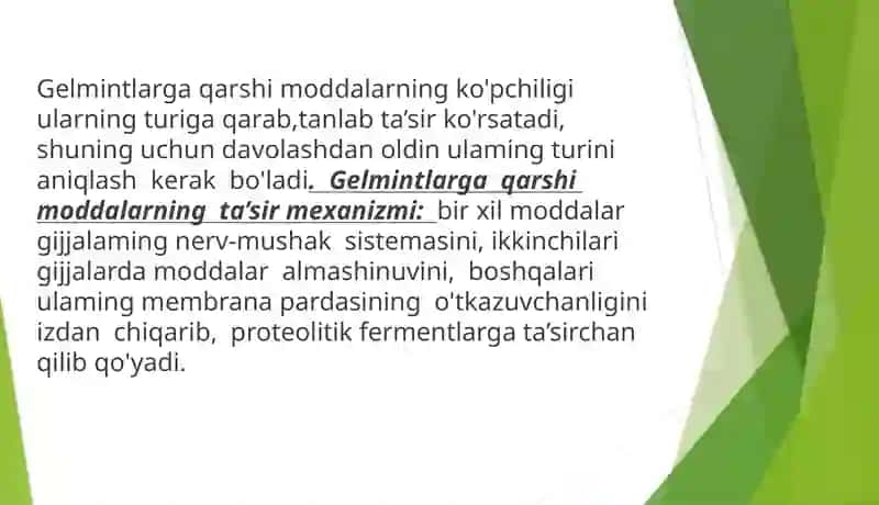 Gelmintozlar 3