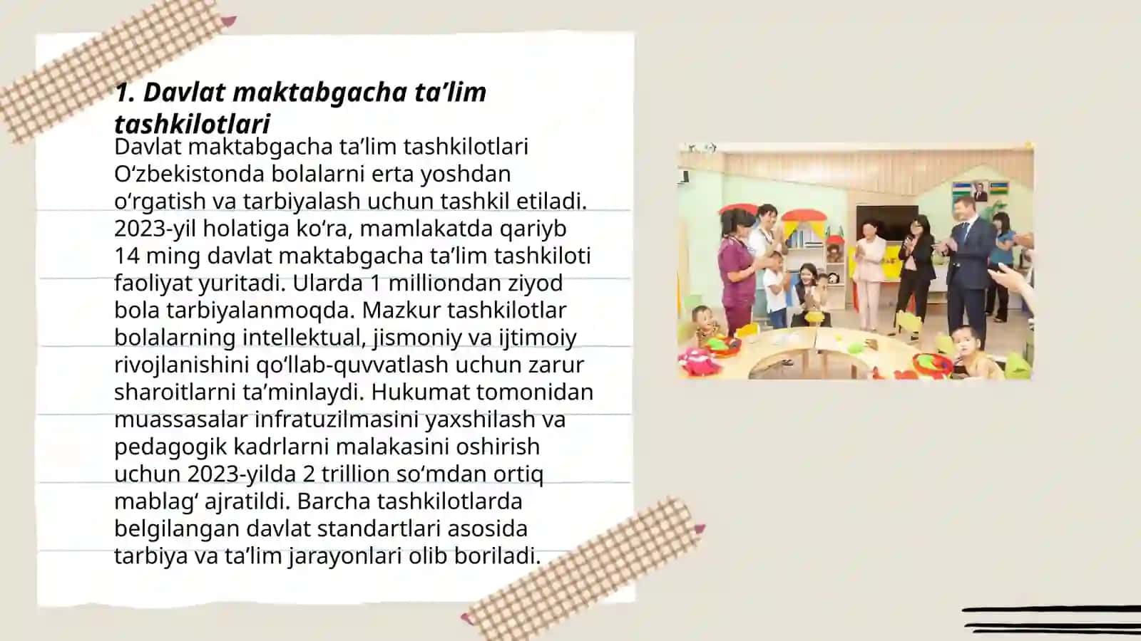 Turli tipdagi maktabgacha taʼlim tashkilotlari tashkiliy tuzilmasi 3
