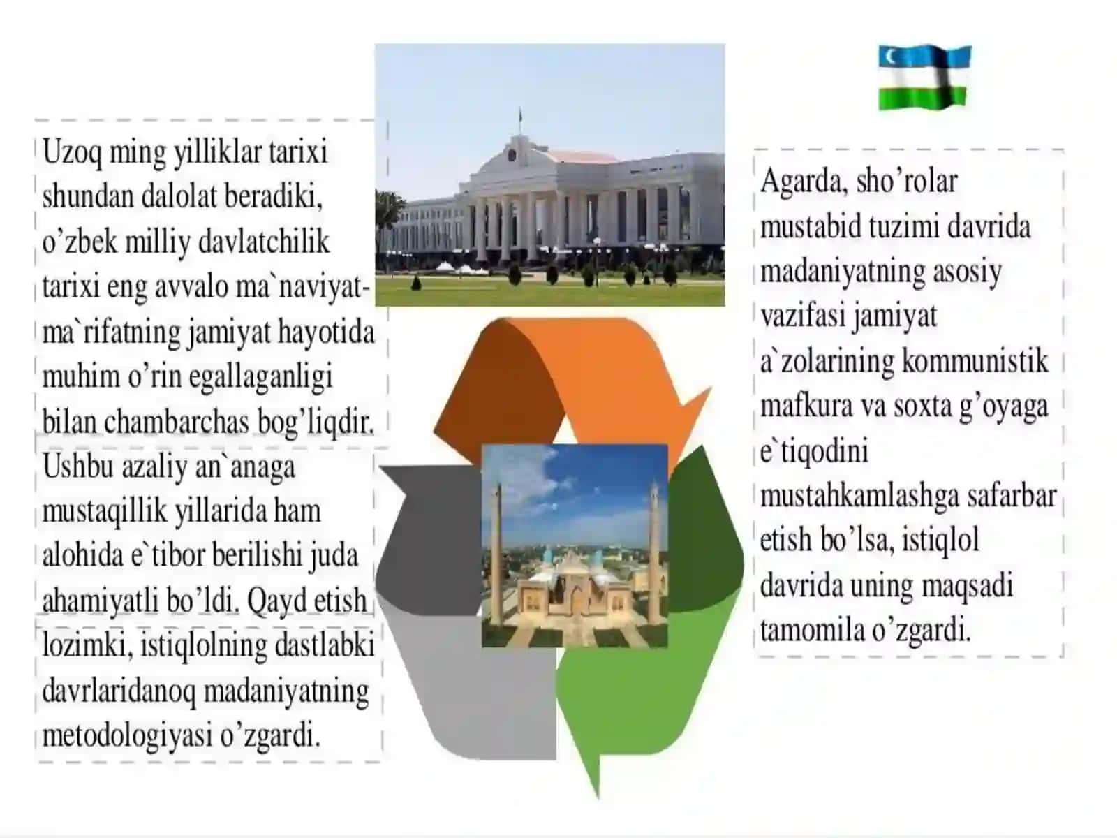 Mustaqillik yillarida O‘zbekistonning ma’naviy va madaniy taraqqiyoti 3