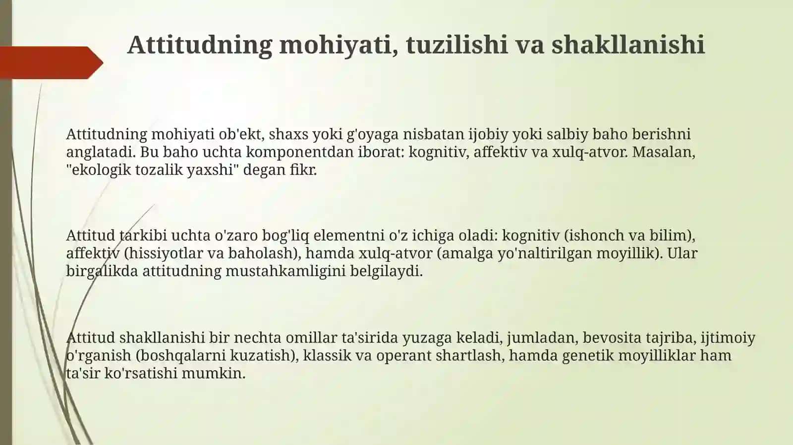 Turli hayotiy sharoitlarda subjektning munosabati ijtimoiy-psixologik xususiyatlari 3