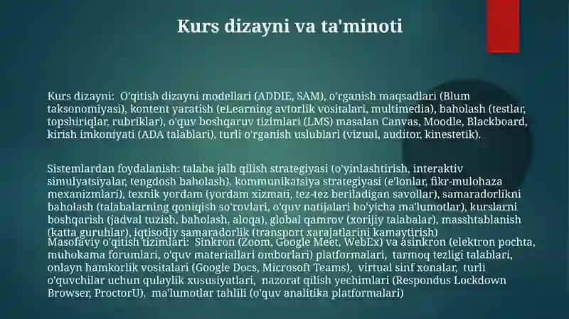 Masafaviy ta’lim tizimlari va ulardan foydalanish 3