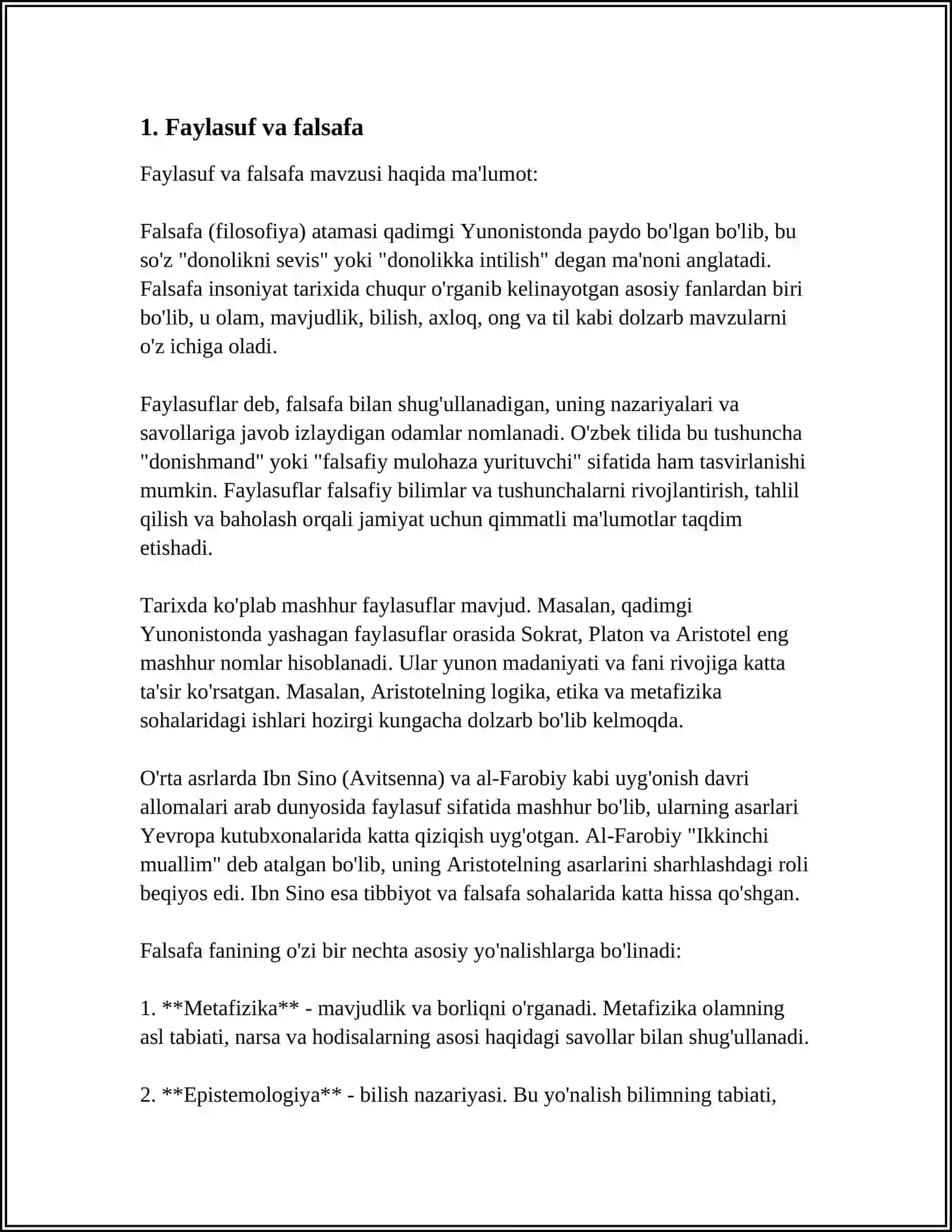 FALSAFA 3