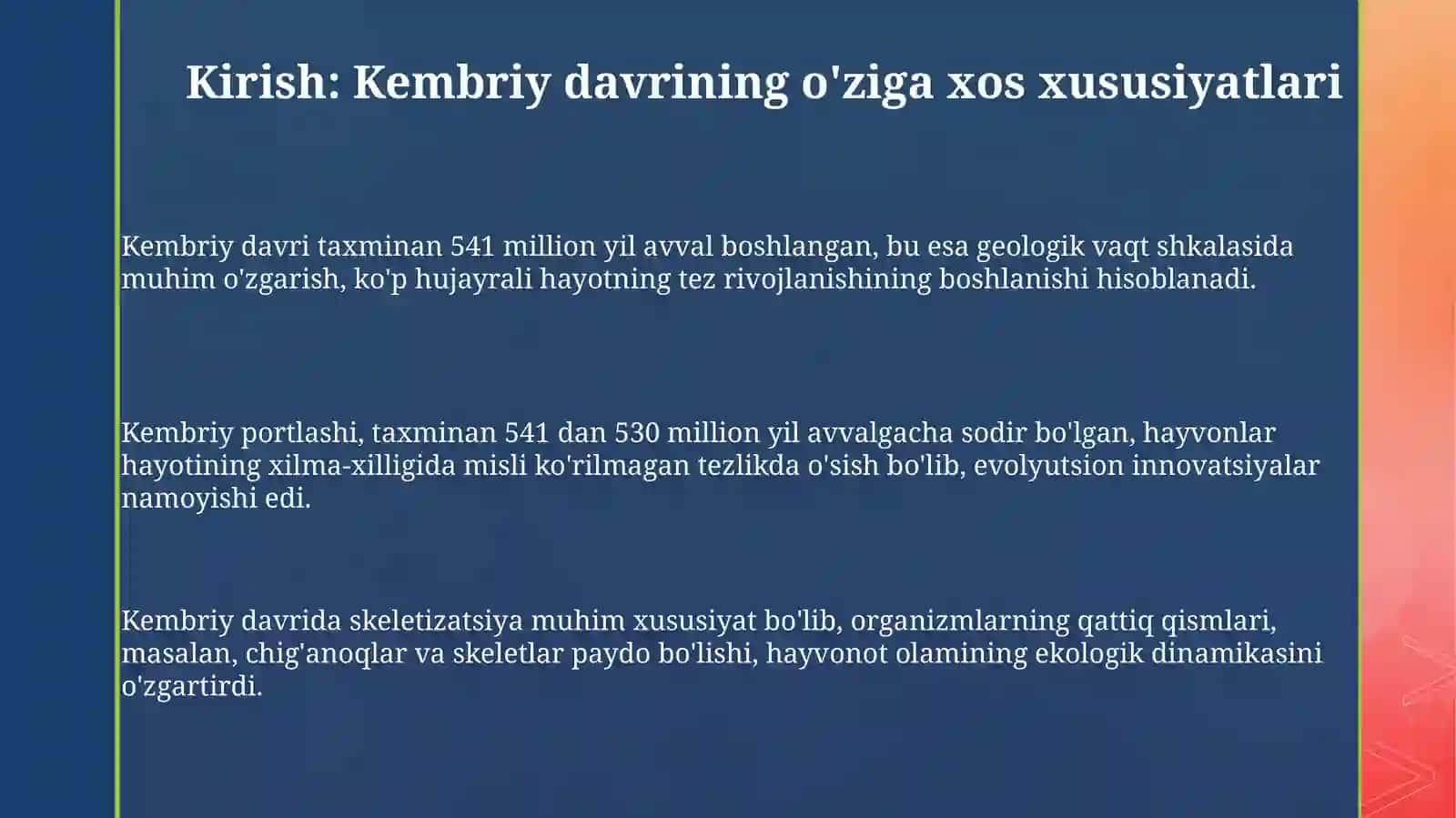 Keksalik davrining oziga xos xususiyatlari 3
