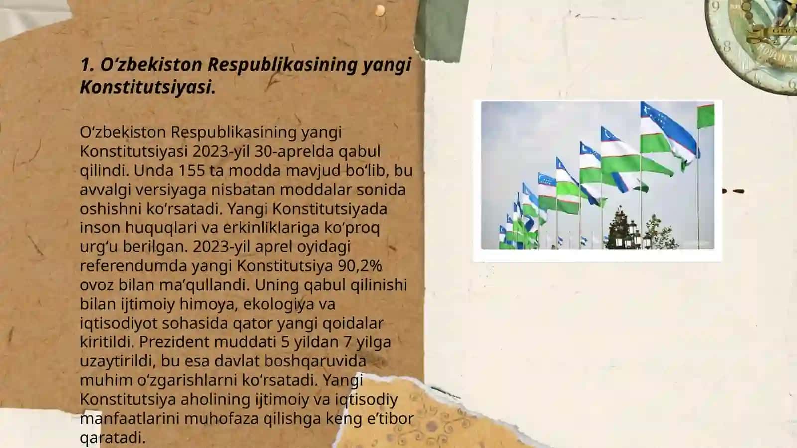 Yangi Ózbekistonda inson haq-huquqlari va erkinliklari kafolatining yaratilishi 3