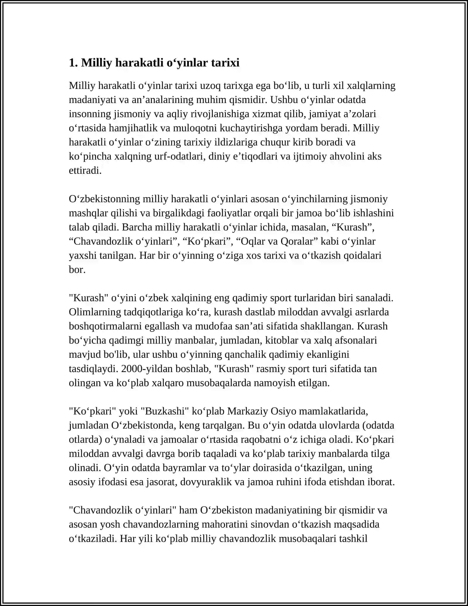 MILLIY HARAKATLI OʻYINLAR TURLI VA ULARNI PEDAGOGIK AHAMYATI 3