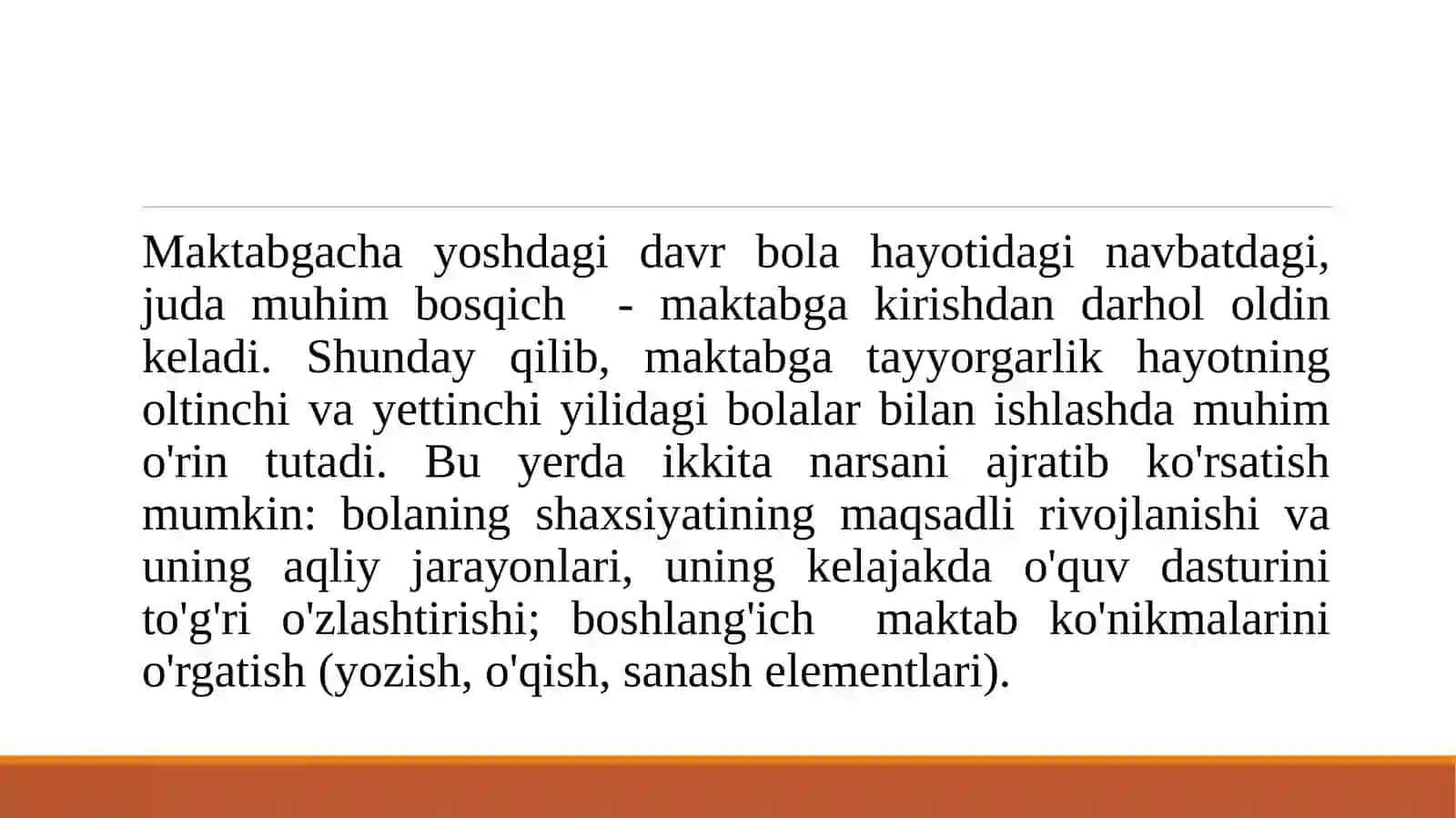 Bolalarning maktabga tayyorligini tashxislash usullari 3
