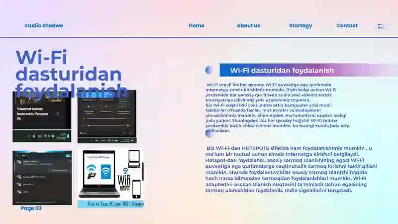 Wi-fi, Bluetooth, tarmoq kabellari 3