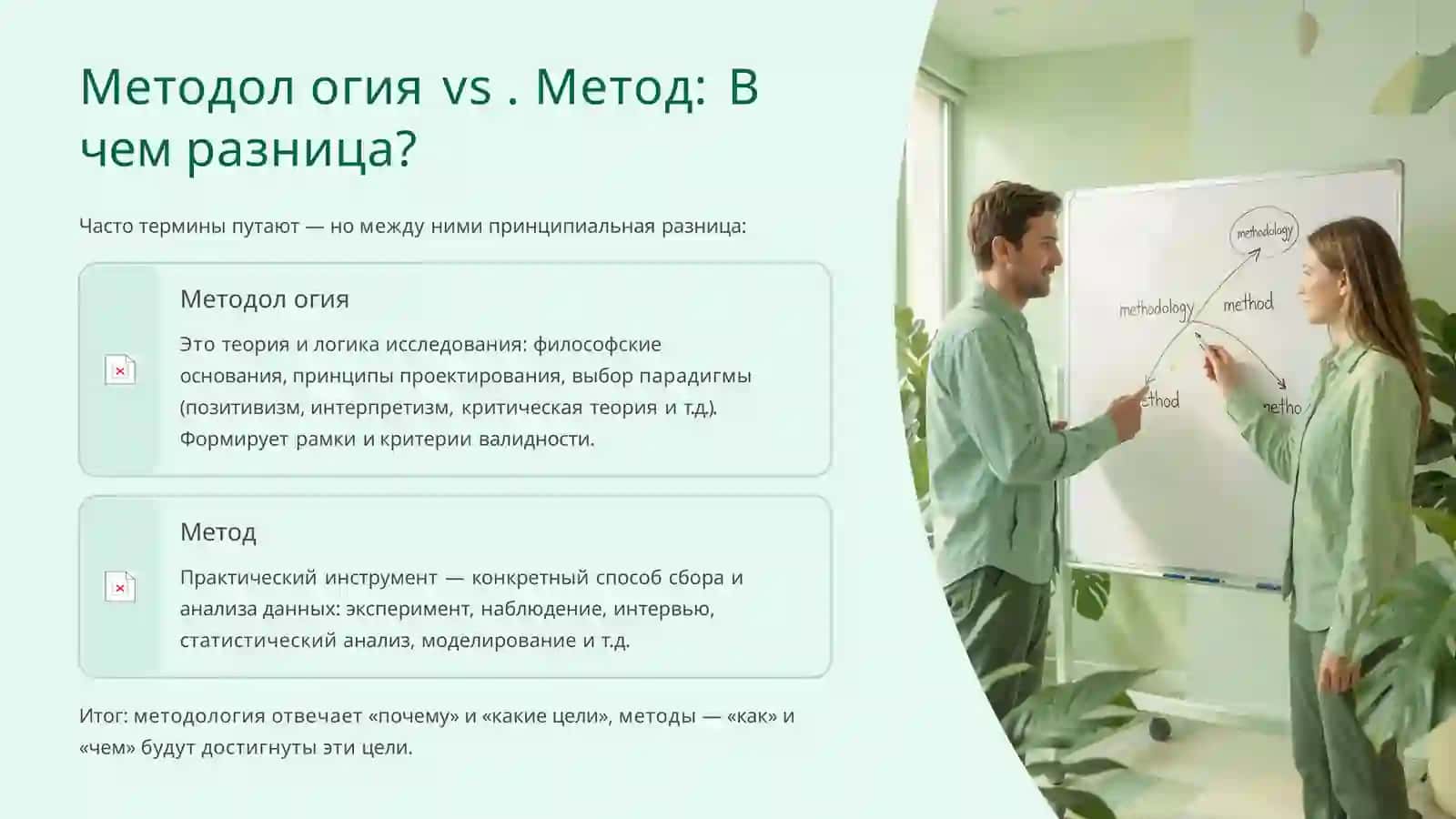 Методы научных исследований и их группирование 3