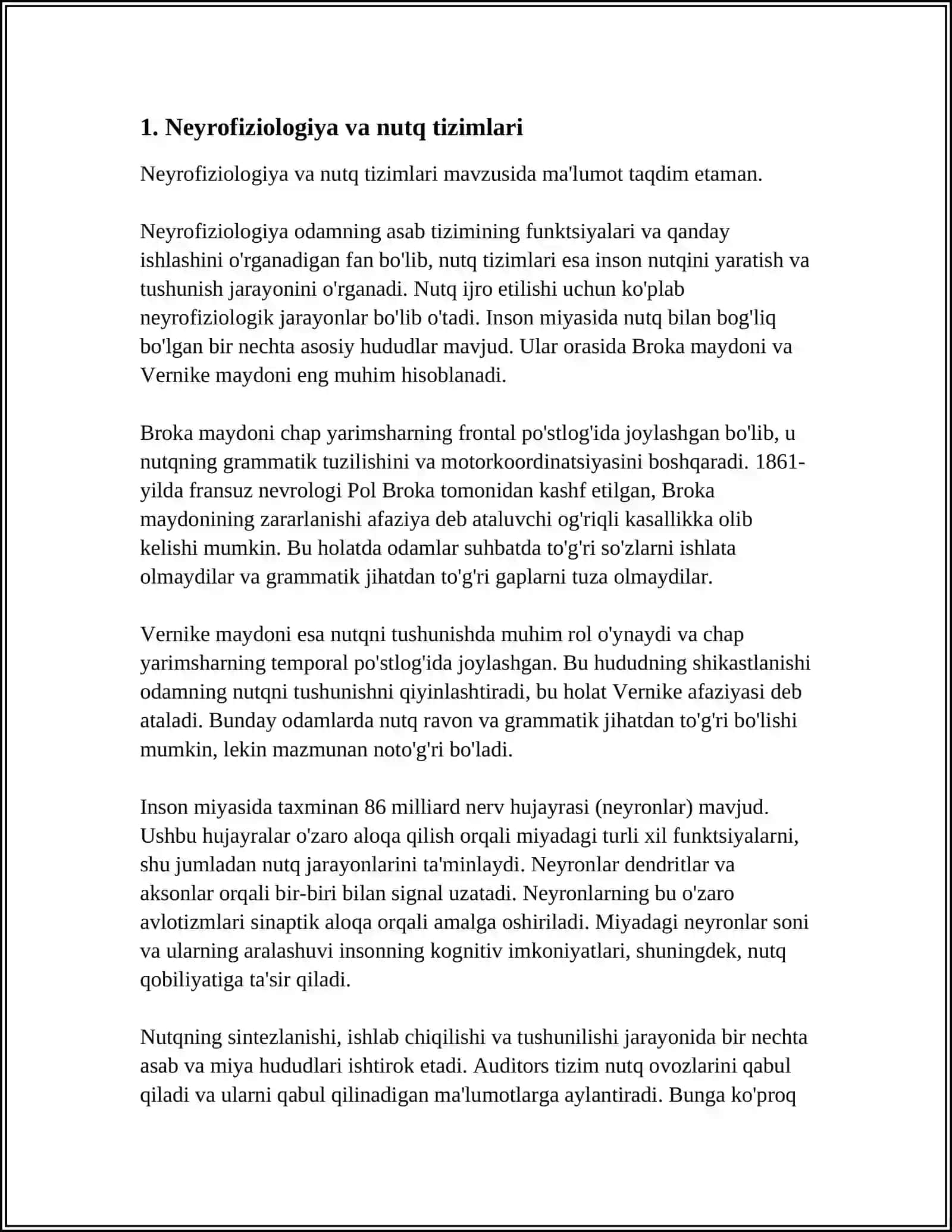 NUTQ SISTEMALARI FAOLIYATINING NEYROFIZIOLOGIK ASOSLARI 3