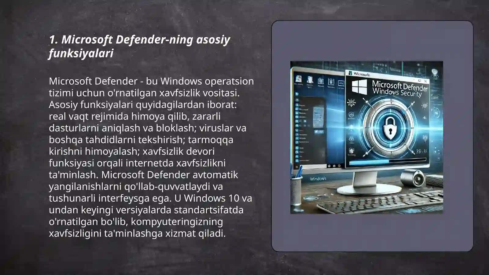 Microsoft Defender (Windows Security) 3
