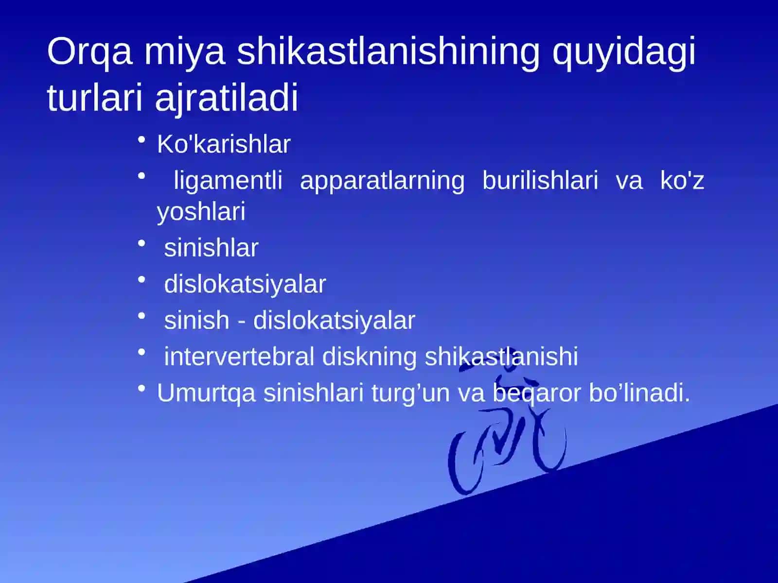Umurtqa pog’onasi va orqa miya shikastlanishlari 3