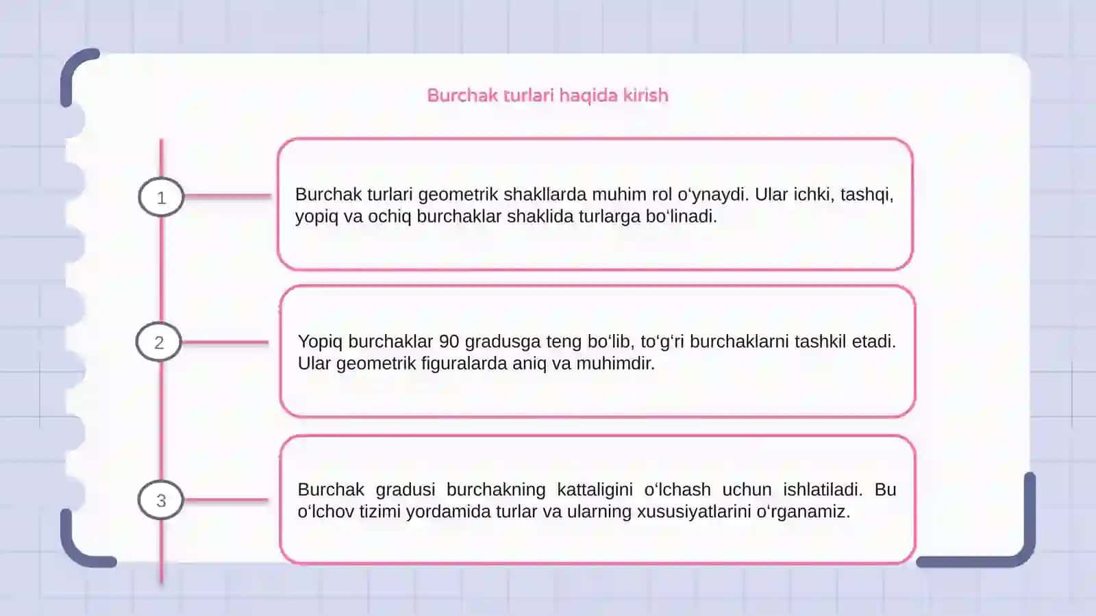 Burchak turlari 3