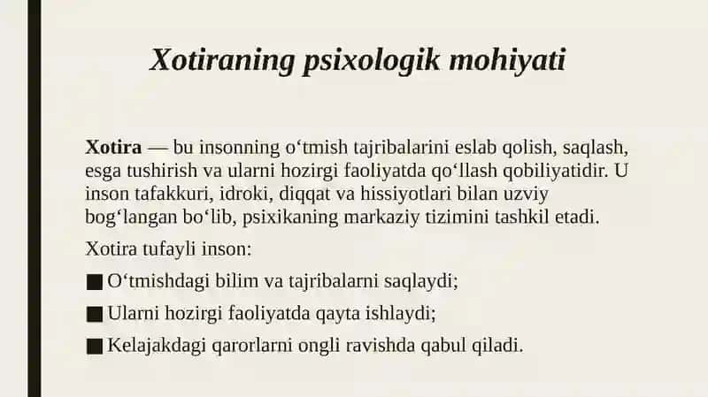 Xotira 3