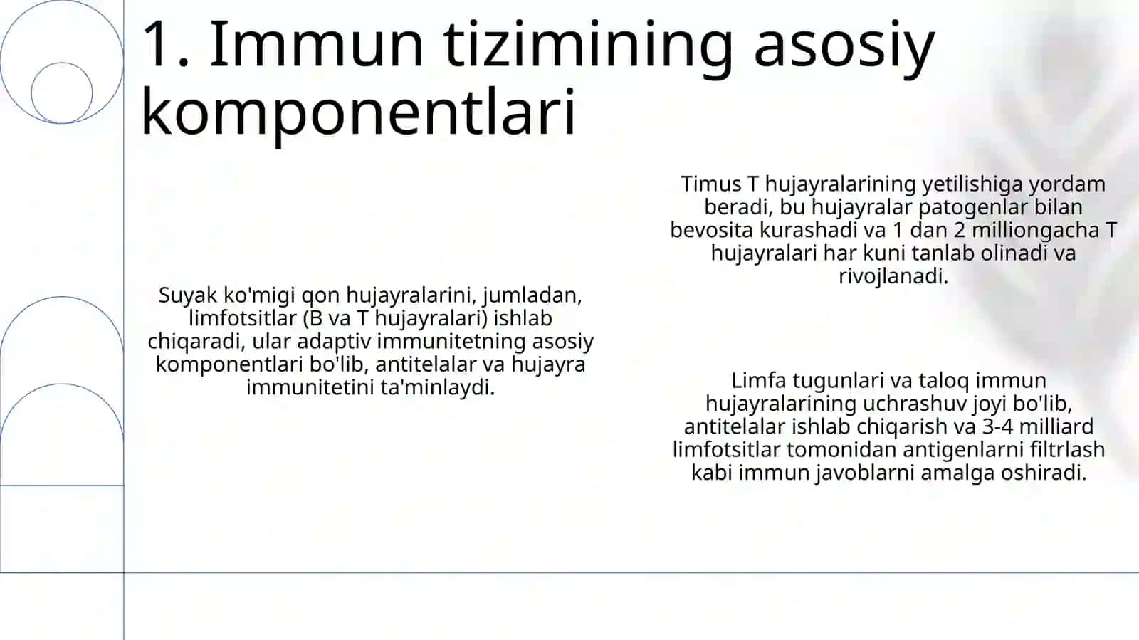 Immun tanqisligi patofiziologiyasi 3