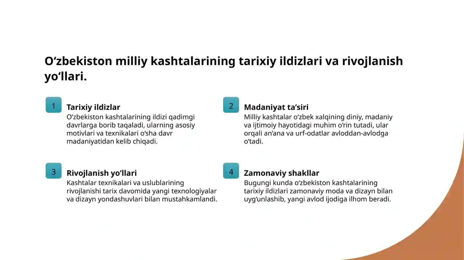 Buyumlarni kashtalar bilan bezatish 3