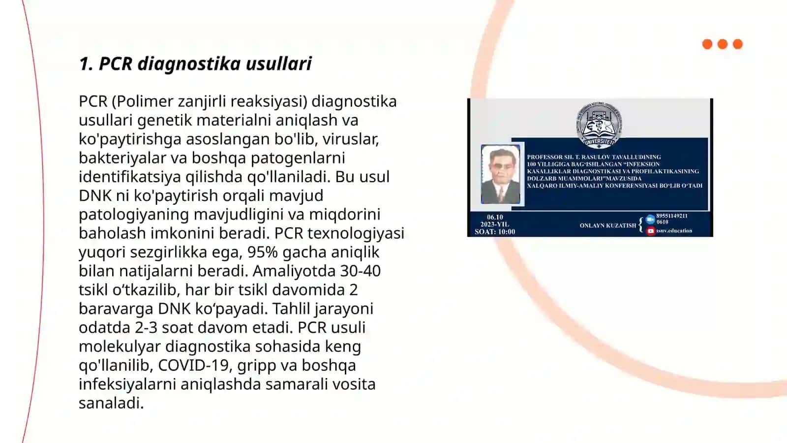 PCR diagnostika usullari 3